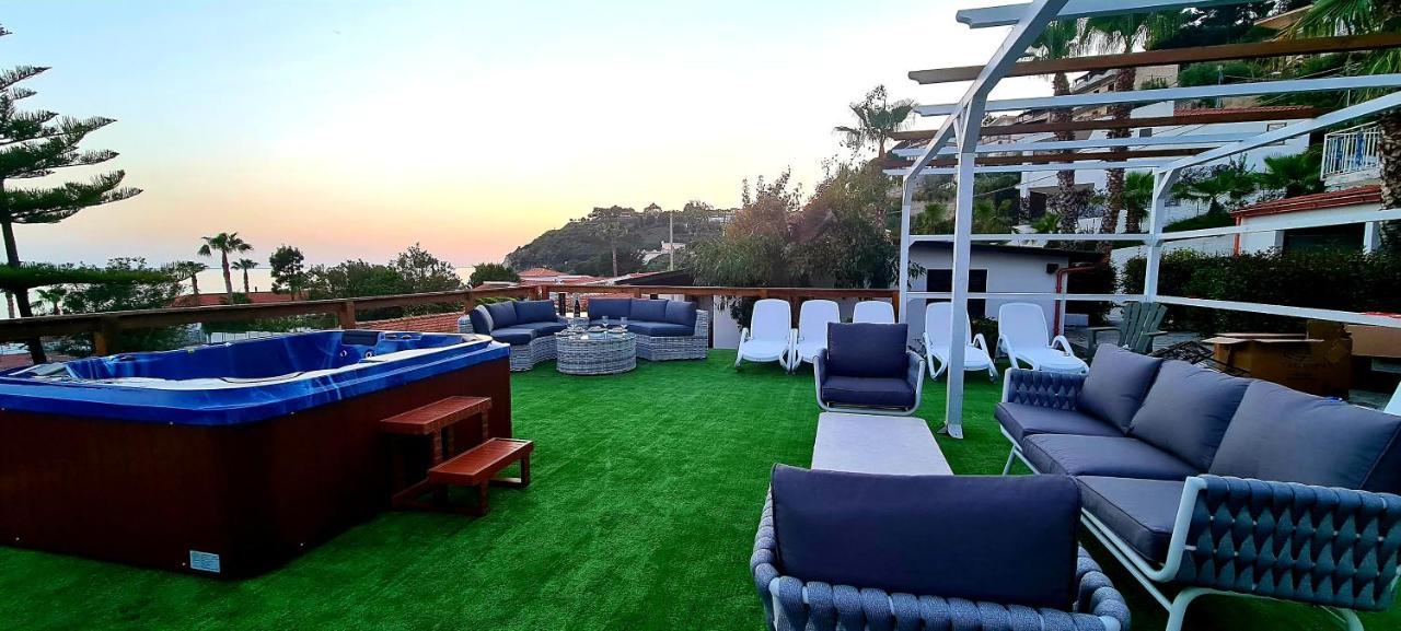 Ninfa Sul Mare Apartments 50 M E T R I Dal Mare Parcheggio Gratuito Custodito Capo Vaticano Kültér fotó