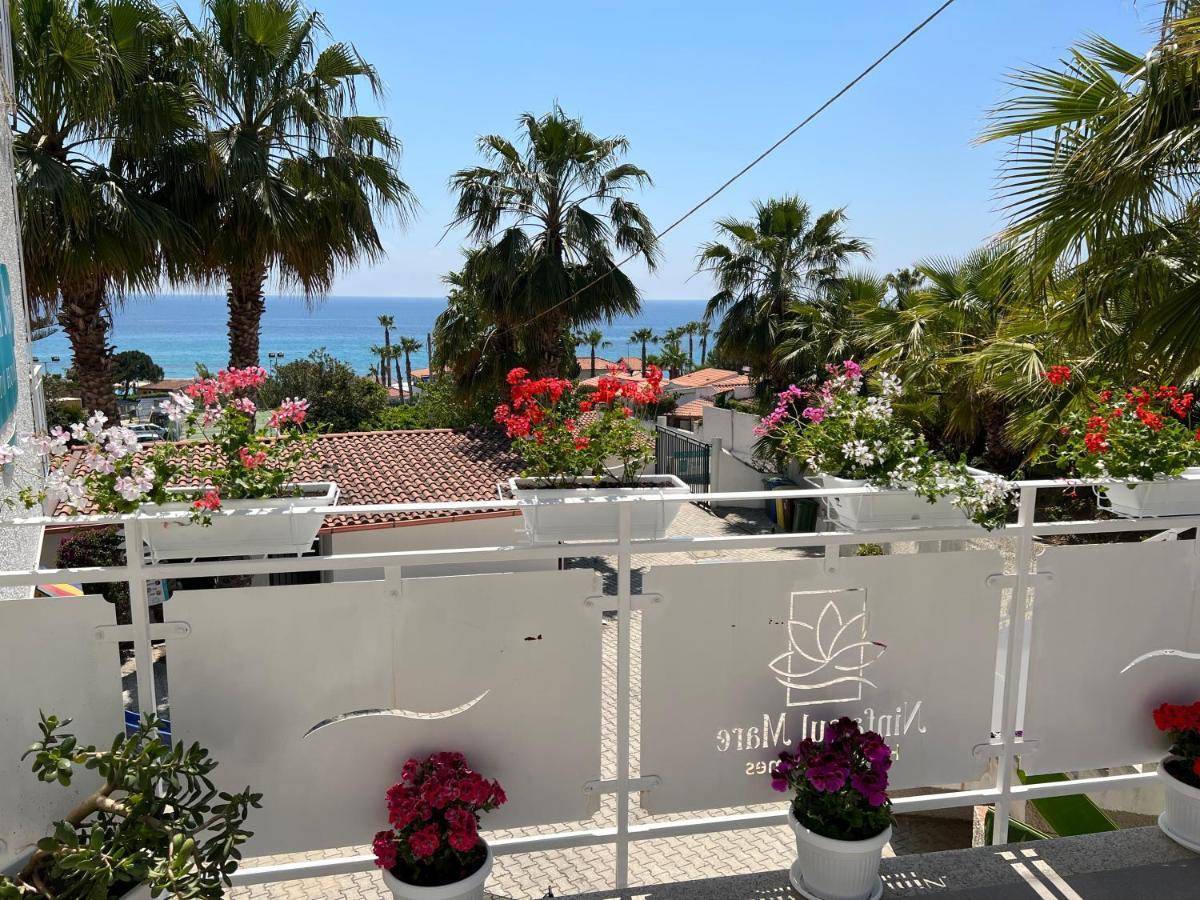 Ninfa Sul Mare Apartments 50 M E T R I Dal Mare Parcheggio Gratuito Custodito Capo Vaticano Kültér fotó